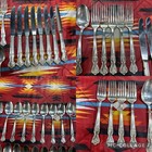 Vintage Lot Of 41 Wm Original Rogers Mfg Co Extra Plate Silverplate Flatware