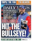 New York Daily News Newspaper  Grandma Gunned Down  Hit The Bullseye     4 24 25