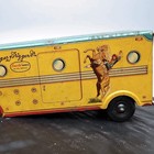 Marx Roy Rogers Trigger Tin Litho Horse Truck Trailer Only Vintage 1950s    