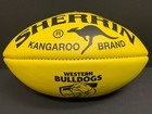 Sherrin Afl Western Bulldogs Aflw Official Size 4 Womens Football Footy Premiers