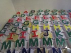 Leap Frog Magnetic Fridge Phonics 2  Alphabet Letters Not Complete Lot Of 136