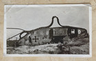 Ww1 German Repurposed British Mark Iv Female Tank No 4 Photograph 1917