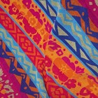 Bright Beautiful 40 X 64 Beach Multicolor Geometric Cotton Beach Sheet   Towel