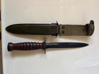 Modified   Ww2 Us M3 Imperial Blade Marked With Us M8 Bcmo Scabbard