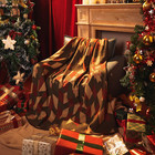 Merino Wool Blanket - 87 X 63 Great For Bed Couch Camping Outdoors Travel
