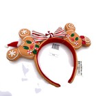 Disney Parks Christmas Minnie Ears Bow Mickey Mouse Gingerbread Headband 2020