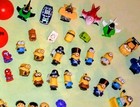 Angry Birds Pencil Bag With Movie Miniatures Cars Sliders Minions Toys Mixed Lot