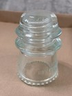 Hemingray No 16 Cd 145 Aqua Glass Insulator Vintage Embossed Made In Usa