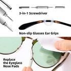 Glasses Cleaner Eyeglass Cleaning Kit With Anti Fog Spray  Light Black