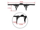 Engine Guard Crash Bar W  Mid Control For Harley Dyna Street Bob Fxdb 2006-2017
