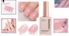 Beetles 15ml Translucent Coral Pink Gel Polish - Chic Manicure Essential
