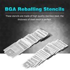 130pcs Bga Reballing Stencils High Quality Directly Heat Set For Laptop desktop