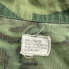 Vintage 60 s 1968 Us Army Og 107 Camo Poplin Small Jacket Jungle Slant Pockets