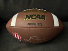 D   angelo Ponds Signed Indiana Hoosiers Logo Full Size Football Proof Coa