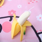 Novelty Squishy Silicone Banana Squeeze Toys Stress Reliever Tricky Tools Gift