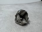 Vintage High-grade Kingman Turquoise And Red Coral With Foral 925 Silver Ring