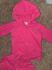 3 Month Baby Girl Outfit 2 Piece Jumping Beans  Matching Pink Sweat Suit