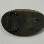 Vintage Florida Gator Belt Buckle Rare Solid Brass Award Design Medals