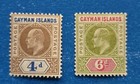Cayman Islands Stamps  Scott 13-16 Complete Set Mvlh