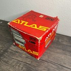 Atlas Pasta Maker Chrome Model 150 W  Attachment For Macaroni Italy Vintage 3625