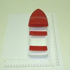 Tonka White Plastic Rowboat Accessory Replacement Toy Part Tkp-104w