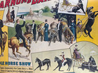 Ringling Bros Circus P-158 A Whole Horse Show Poster 16 75x24 5
