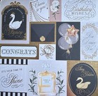  avenue Montaigne 12x12 Craft Smith Scrapbooking Cardstock Paper Pad 48 Sheets