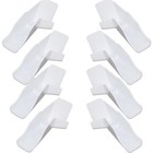 Rv Gutter Spouts With Extensions  Rv Rain Gutter Spouts 4r   4l - 8 Pack White