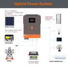 10 2kw 48v Solar Hybrid Inverter Off Grid 180a Mppt Sine Wave Solar Controller