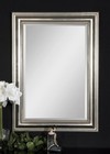 Uttermost 12005 B Stuart Silver - 36 75 Inch Mirror - 26 75 Inches Wide By 1 5