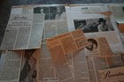 About 40 Rare   Various Jazz Saxophonists Vintage News Clippings Early 1980s Htf
