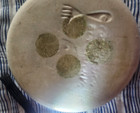 Vintage Bennington Potters Stylized Cat Trinket Dish  1290 4 5  David Gil Mcm