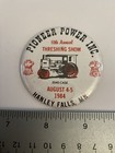 Pioneer Power Threshing Show 1984 Hanley Falls Mn Pin Back Button 2in P173