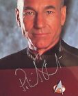 Patrick Stewart Signed Autograph Jsa Star Trek Next Generation Plaque
