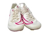 Nike Zoom Ja Fly 4 Sprint Spikes Men   s Size 12 White Pink Dr2741-100 Track Shoes