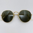 Vintage Ray Ban Bausch   Lomb 52-21 Arista Round Aviator Sunglasses