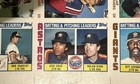 1984 Topps Baseball 132 Uncut Sheet W  Tons Of Nolan Ryan And Rickey Henderson