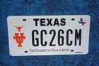University Of Texas At Austin License Plate Ut