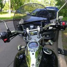 Smoke Windshield For Harley Sportster Xl 1200 883 Dyna Glide Softail Night Train