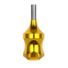 Professional Gold Tattoo Zinc Alloy Cartridge Grip With 78mm Needle Plunger Hot