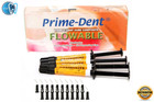 Prime-dent Dental Flowable Vlc Light Cure Composite 4 Syringe Kit - A1