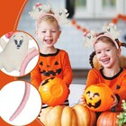 2025 Hk Disney Parks Halloween Ghost Mickey And Minnie Mouse Ear Headband New