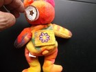Celebrity Bears Born A Star  35 Bear Vintage 1998  Plush Stuffed Animal Ty Peace