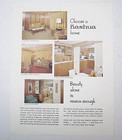 1967 Nashua Mobile Homes Color Ad Brochure   Letter Mid-century Modern  7