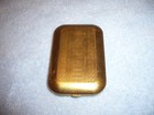 Art Deco Nymfaun  Compact 1920s Gold Toned