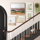 Threshold Colorful Landscape Wall Art Framed 30 x24  Canvas Natural