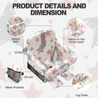 Padded Shopping Cart Cover For Baby Boy   Girl  High Chair Cover For Restaurant 