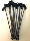 24 Pack - 14  Viper Stick Squeegee W  Barrel Swab Made In Usa- Free Shipping