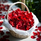 Natural Burgundy Rose Petals Weddings Romantic Decor Proposal Valentine Diy New