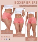 Dmuveo Womens Boys Shorts Underwear Seamless X-large  Multicolor-4pack-a1